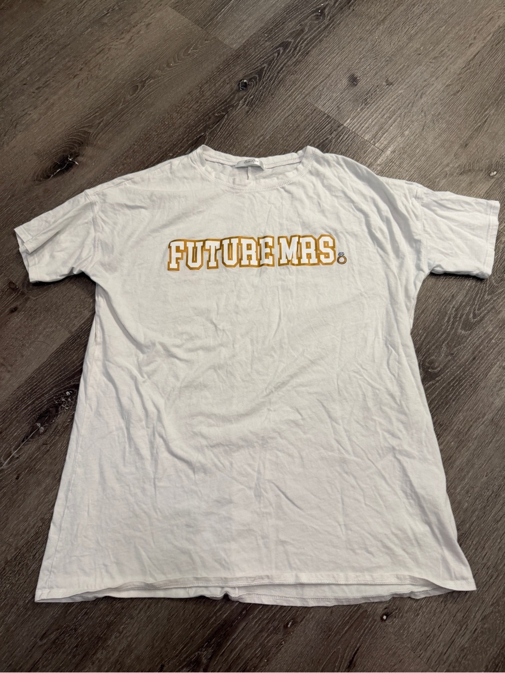 Future misses MRS engaged bridal wedding tee shirt